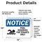 Signmission Pool Reserved For Tenants Only With Symbol, 14 in W x Rectangle, Vinyl Decal OS-2PACK-NS-D-1014-L-16384 - alternate 6